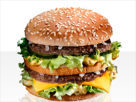mcdonalds-big-mac-with-reflection