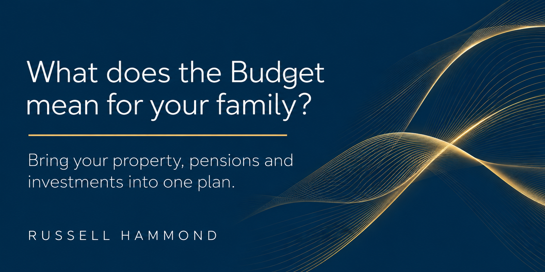 What does the Budget mean for your family?